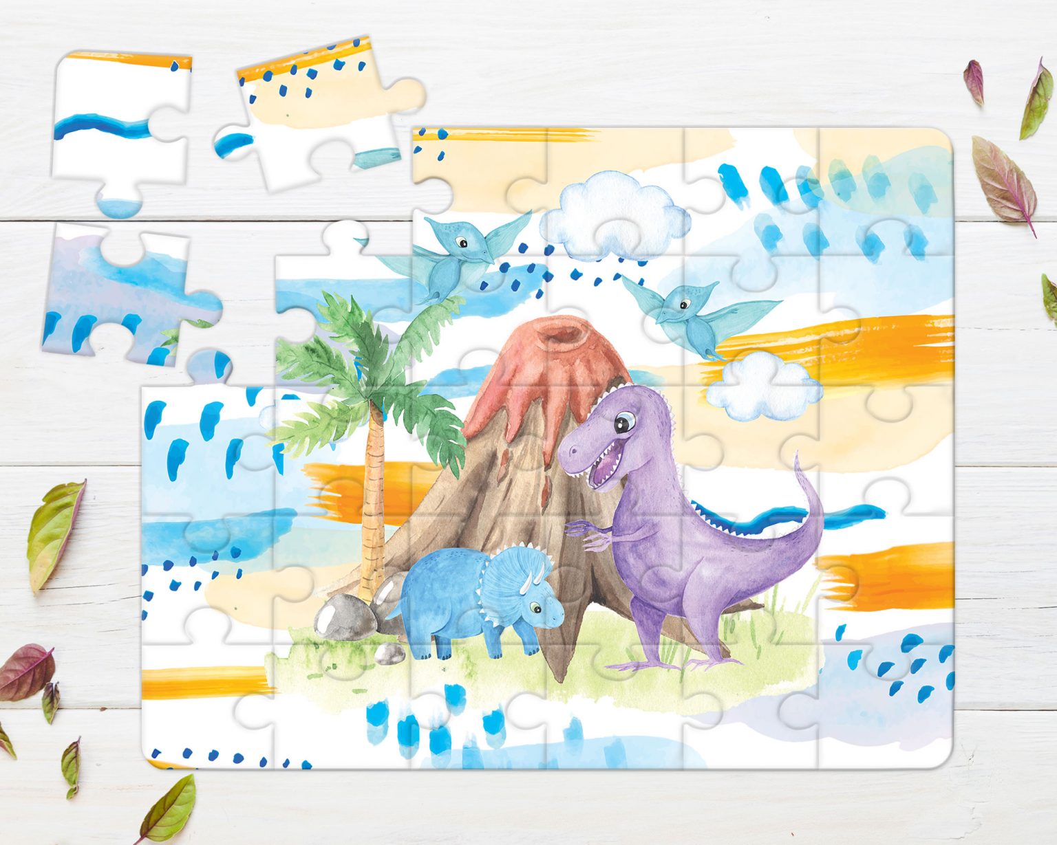 Dino | 30 Piece Puzzle | A4 | Charmily & Co