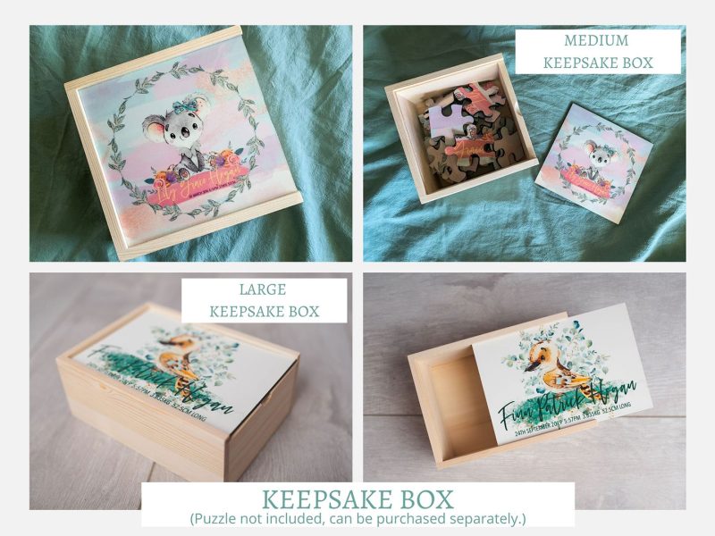 Small, Medium & Large Keepsake Box