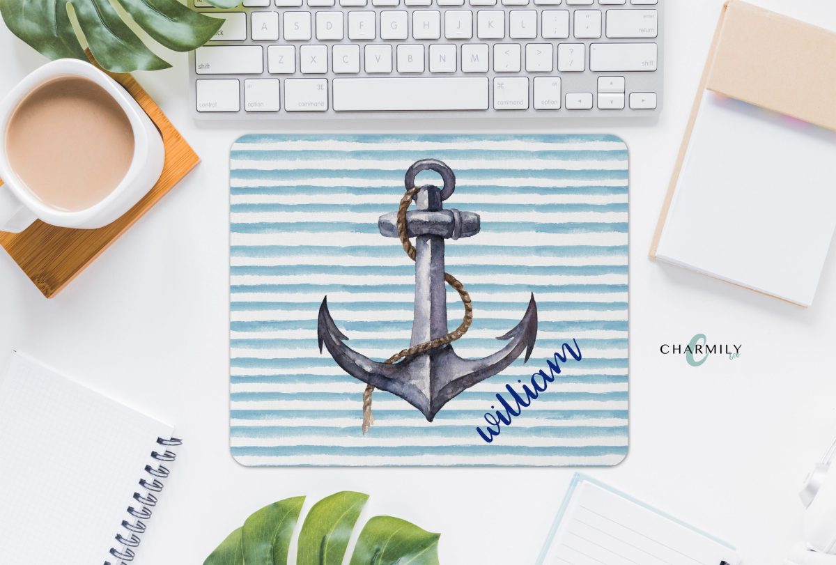 Anchor Mouse Pad | Personalised & Non-Personalised |